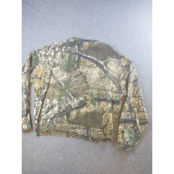 Realtree APX Camo Sweatshirt Mens 3XL Camouflage Fleece Pullover RT1M-13622 - Picture 11 of 15